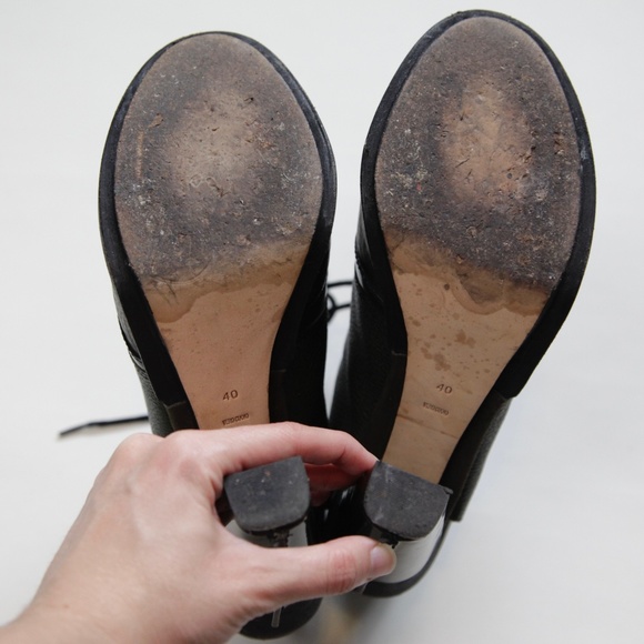 Alexander Wang Dakota Lace Up Bootie, Spruce Green Ankle Boot, Women's Size 40 - Picture 6 of 10